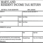 MD Tax Return